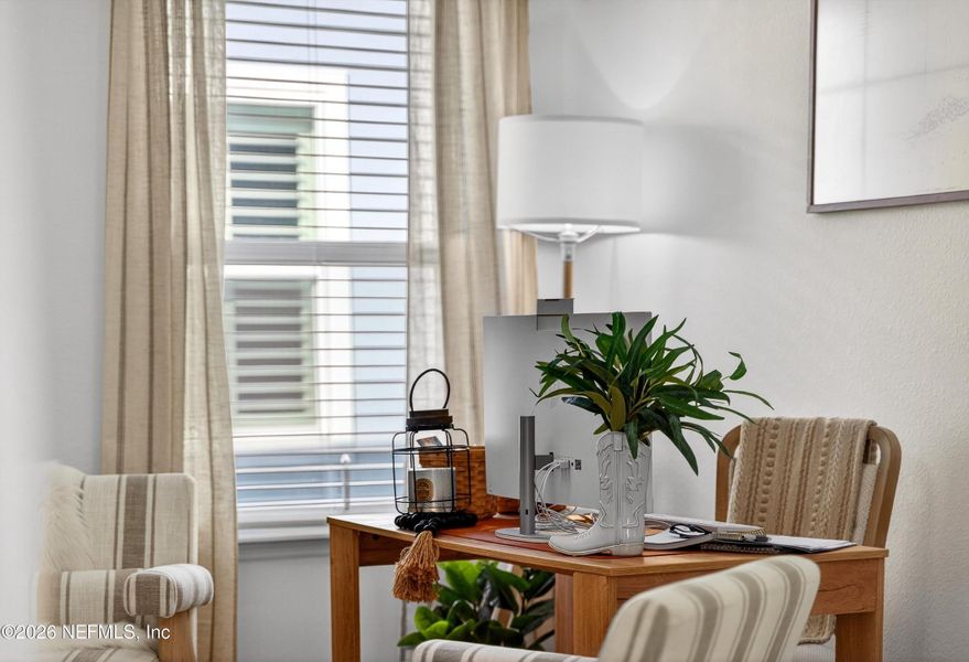 Furnished interior view inside a new home in , St. Johns (Image 9). Furnished interior view inside a new home in , St. Johns (Image 9).