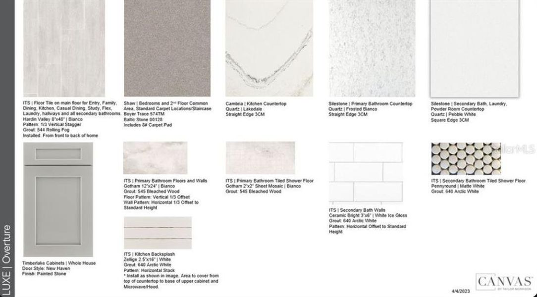 Sample of building materials used in homes in Esplanade at Westview, Kissimmee (Image 16). Sample of building materials used in homes in Esplanade at Westview, Kissimmee (Image 16).