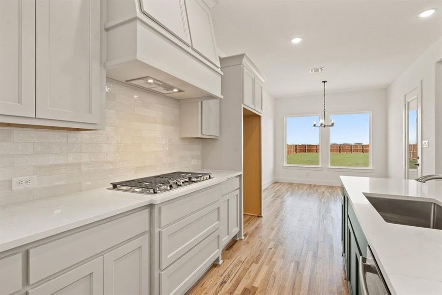 Furnished interior view inside a new home in Settlers Glen, New Fairview (Image 6).