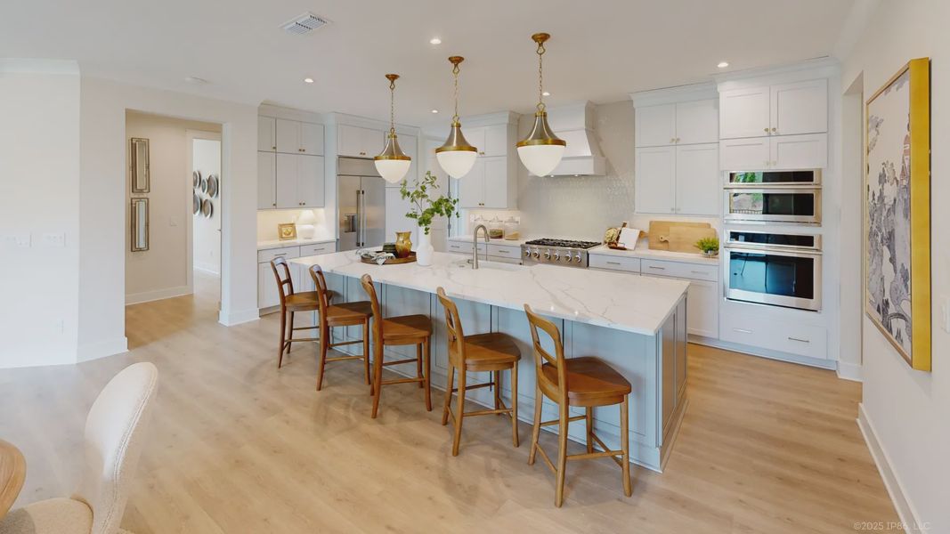 Representative furnished interior of a home built from the Provenance by Epcon Communities in The Courtyards by The Manor, Alpharetta (Image 9).