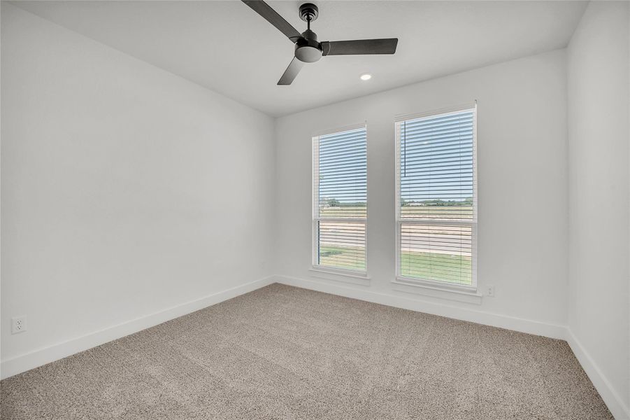 Spacious, unfurnished interior of a new home in King Oaks, Salado (Image 26). Spacious, unfurnished interior of a new home in King Oaks, Salado (Image 26).