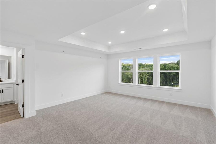 Spacious, unfurnished interior of a new home in Grandview Terrace, Canton (Image 11).
