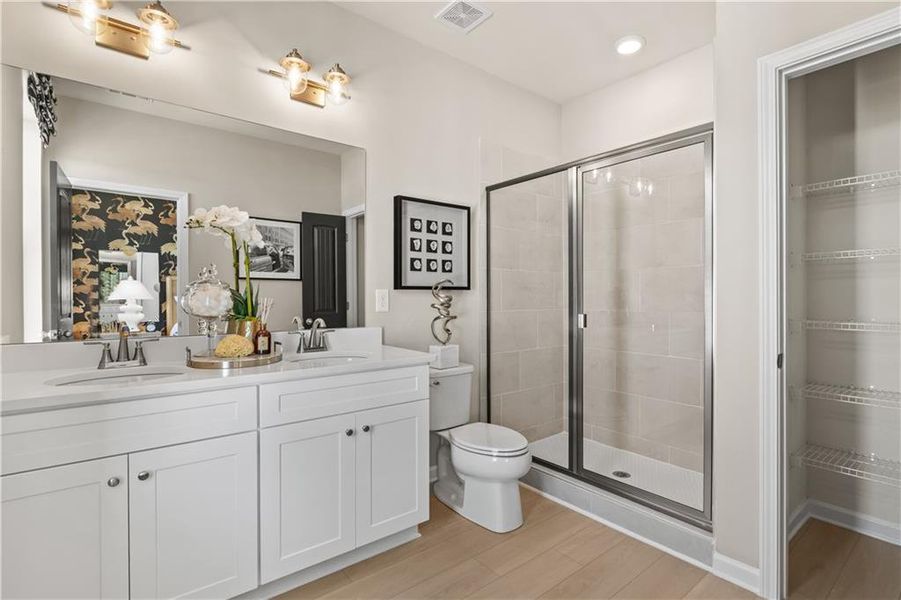 Furnished interior view inside a new home in Silverock, McDonough (Image 36).