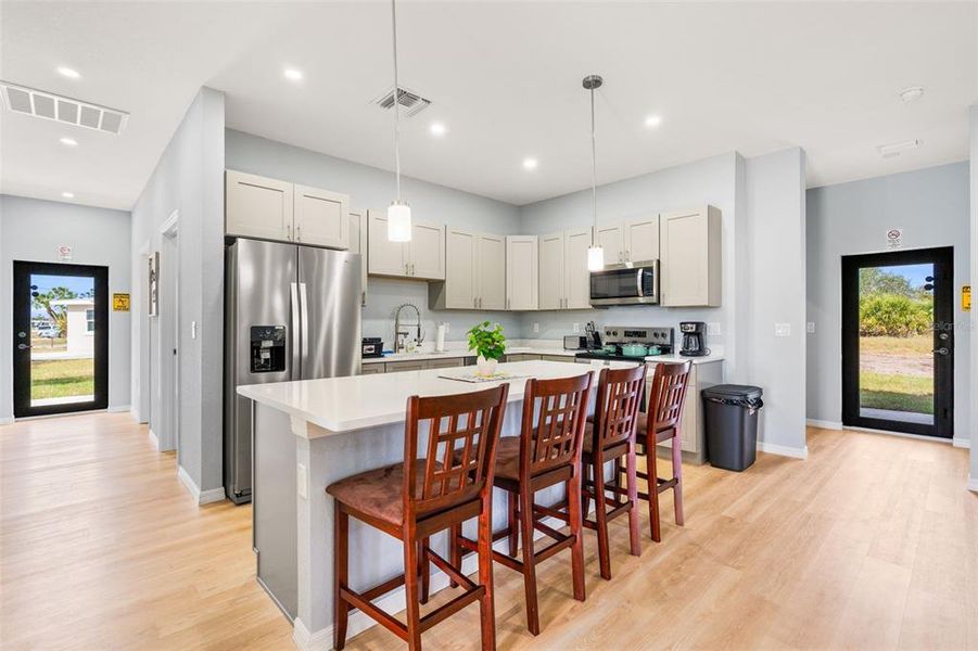 Furnished interior view inside a new home in , North Port (Image 9).