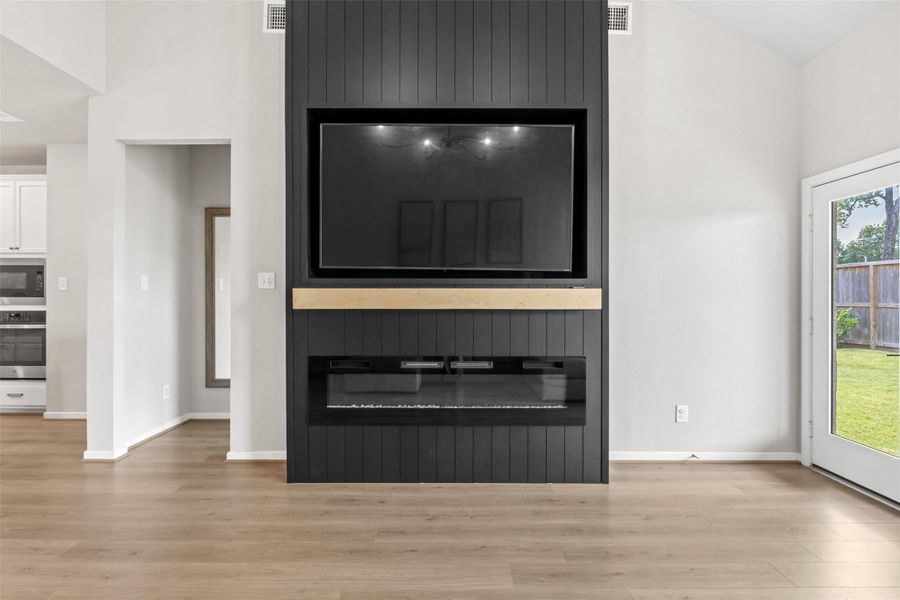 Primary entry from living room Primary entry from living room