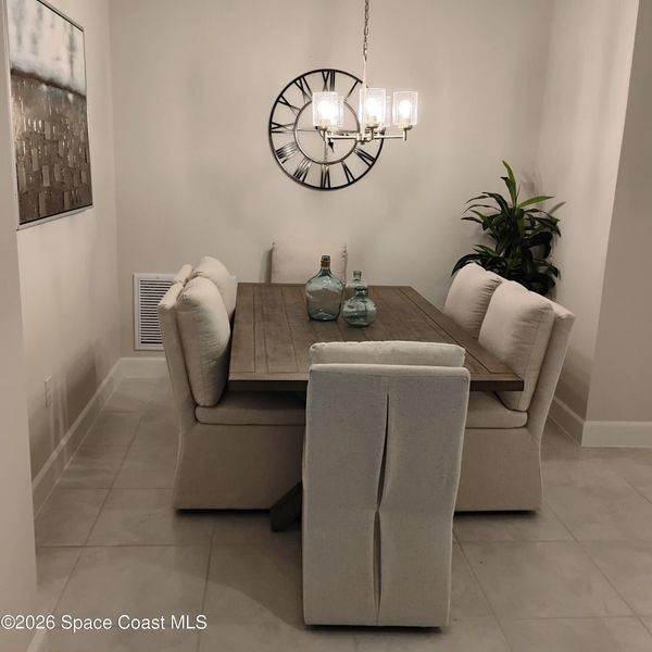 Furnished interior view inside a new home in St. John's Preserve, Palm Bay (Image 8).