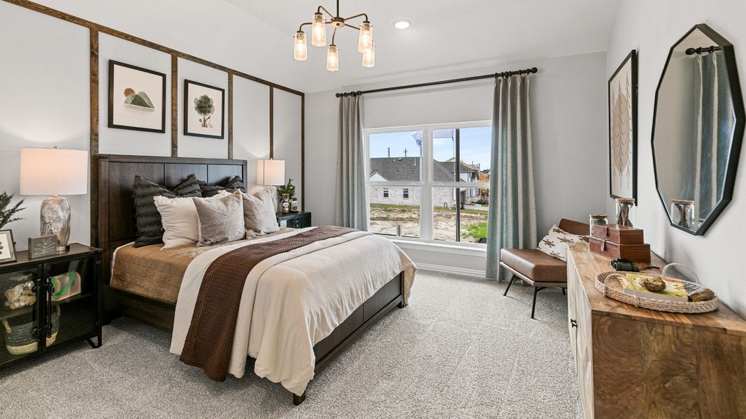 Representative furnished interior of a home built from the Magnolia by DRB Homes in Wildrye, Waller (Image 15). Representative furnished interior of a home built from the Magnolia by DRB Homes in Wildrye, Waller (Image 15).