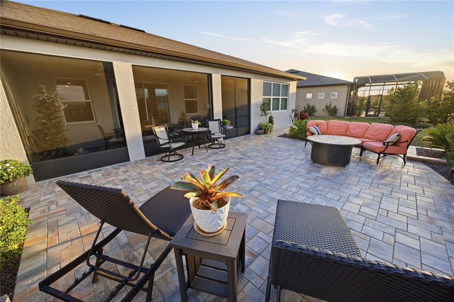 Exterior details and patio area of a home in , Ocala (Image 32).