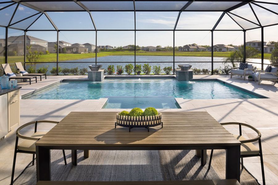 Outdoor Living - Siesta Key II at Star Farms:Outdoor Living - Siesta Key II at Star Farms