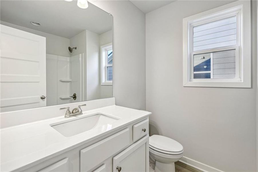 Furnished interior view inside a new home in Ponderosa Farms Estates, Gainesville (Image 5).