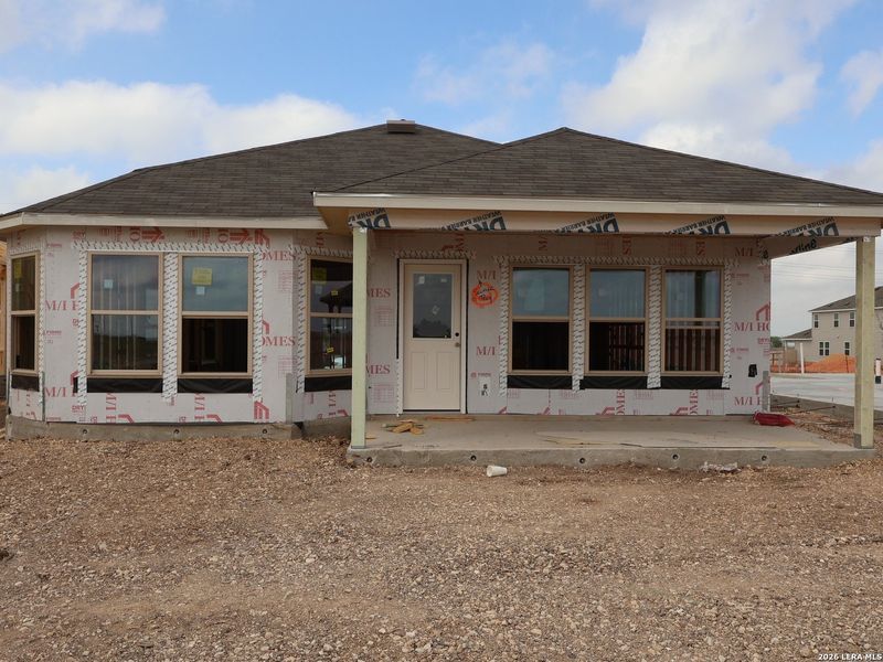 In-progress construction of a new home in Meadows at Clear Springs, New Braunfels, TX (Image 18).