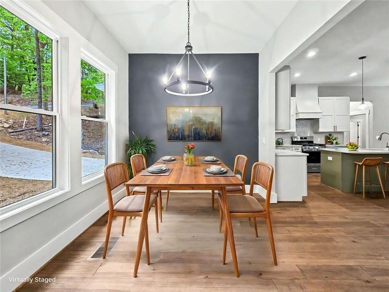 Furnished interior view inside a new home in , Waleska (Image 11).
