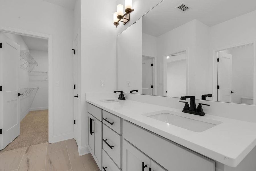 Furnished interior view inside a new home in Pickens Bluff, Hiram (Image 9). Furnished interior view inside a new home in Pickens Bluff, Hiram (Image 9).