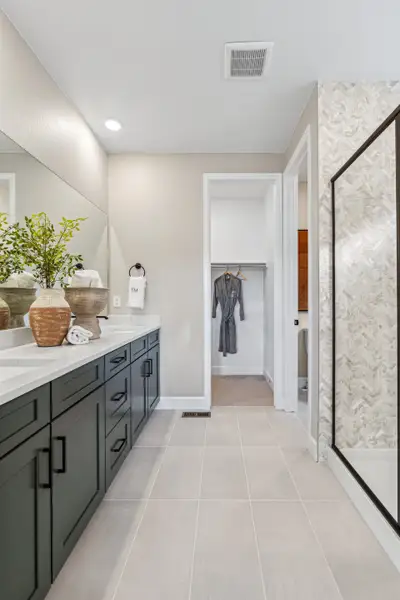 Furnished interior view inside a new home in Trailstone, Arvada (Image 43).