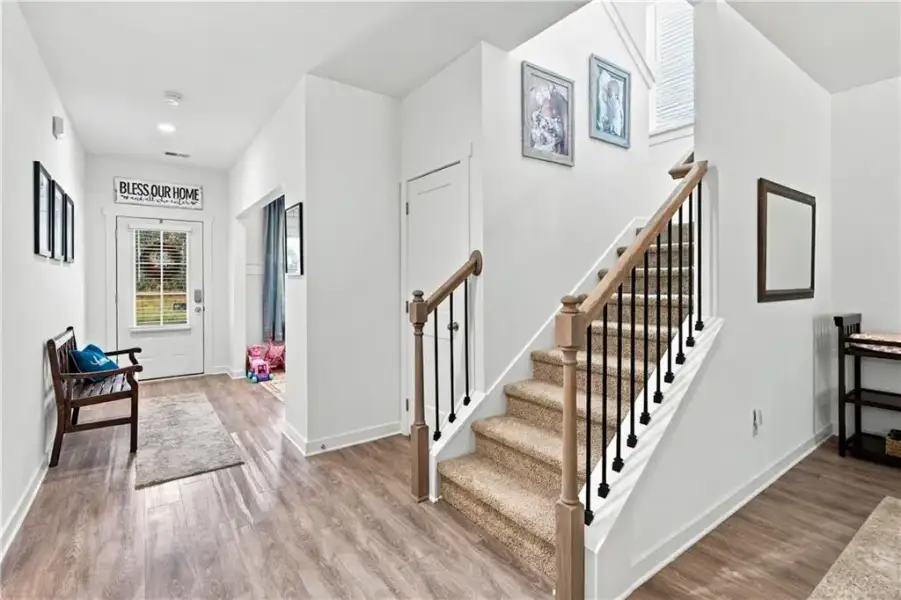 Furnished interior view inside a new home in Sutton’s Landing, Statham (Image 18).