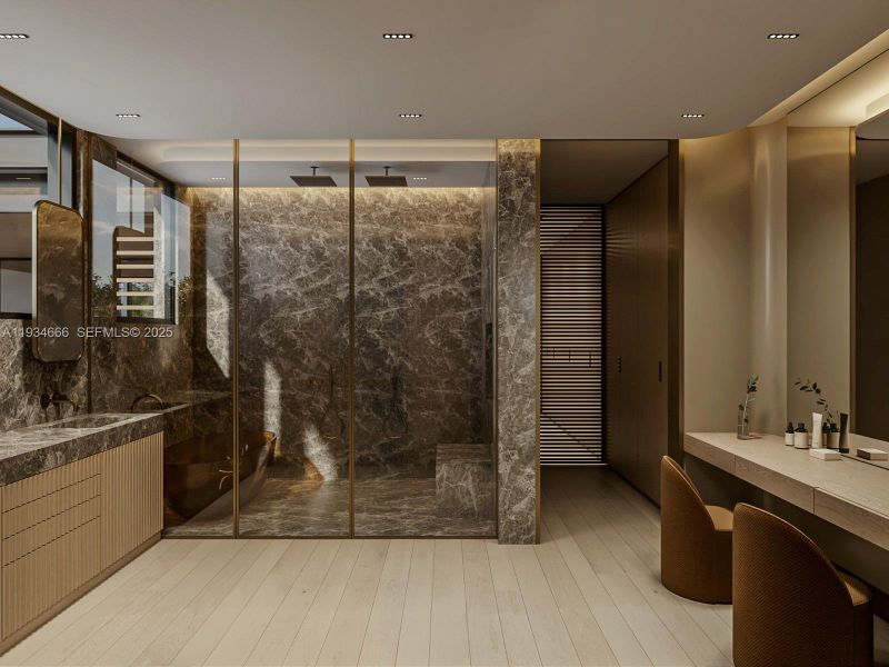 Furnished interior view inside a new home in , Pinecrest (Image 14). Furnished interior view inside a new home in , Pinecrest (Image 14).