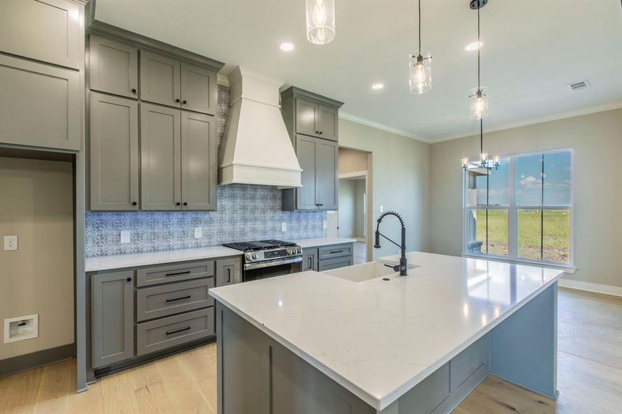 Furnished interior view inside a new home in , Robinson (Image 7). Furnished interior view inside a new home in , Robinson (Image 7).