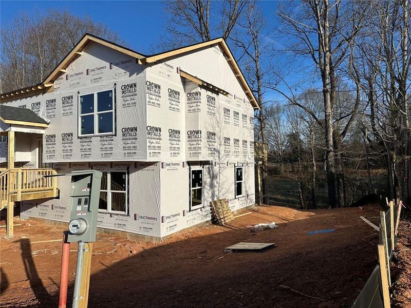 In-progress construction of a new home in , Alto, GA (Image 3). In-progress construction of a new home in , Alto, GA (Image 3).