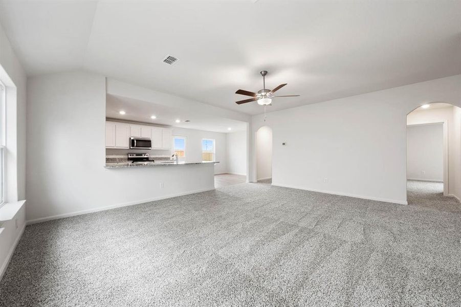 Spacious, unfurnished interior of a new home in Delano Estates, Greenville (Image 5).