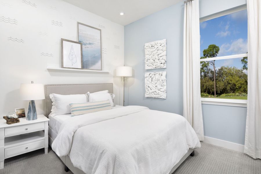 Representative furnished interior of a home built from the Seabranch by Mattamy Homes in Wellen Park, Venice (Image 13).