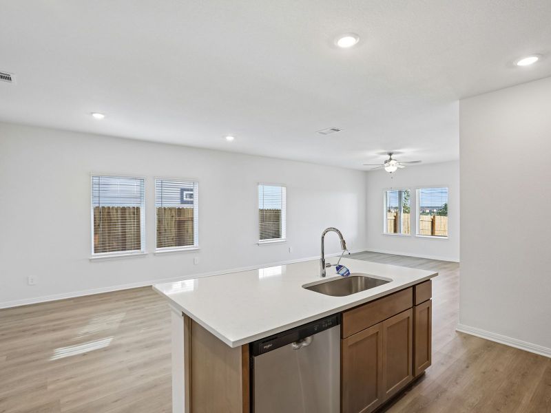 Furnished interior view inside a new home in Pfennig Place, Pflugerville (Image 4).