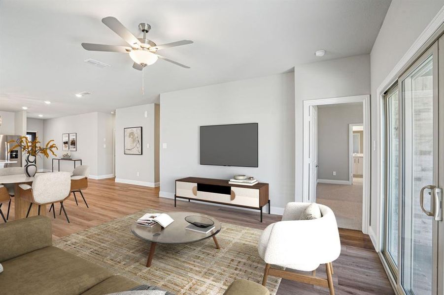 Photo is not of the actual home, but is an inspirational photo of builder’s model home and may depict options, furnishings, and/or decorator features that are not included.