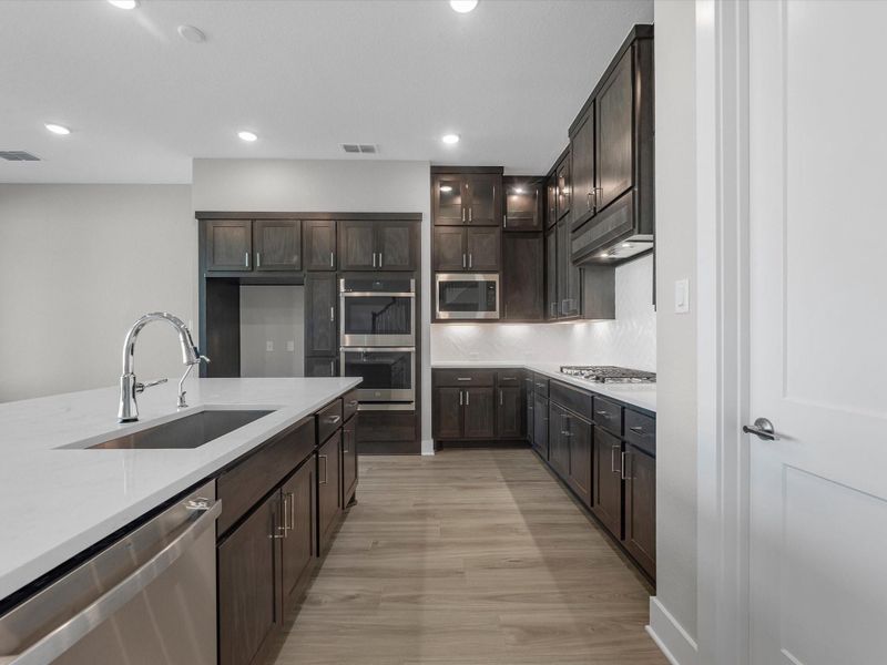 Furnished interior view inside a new home in Pecan Ridge, Fulshear (Image 6).