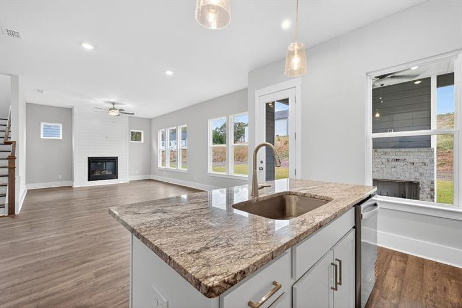 Furnished interior view inside a new home in Red Bird Manor, Jefferson (Image 16).