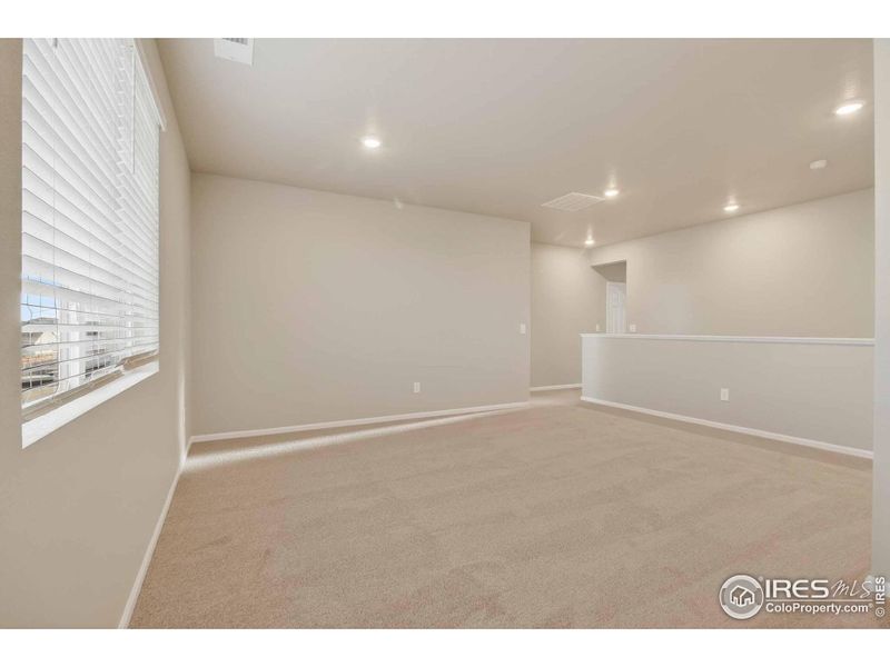 Lot Area/Family Room-Upper Level