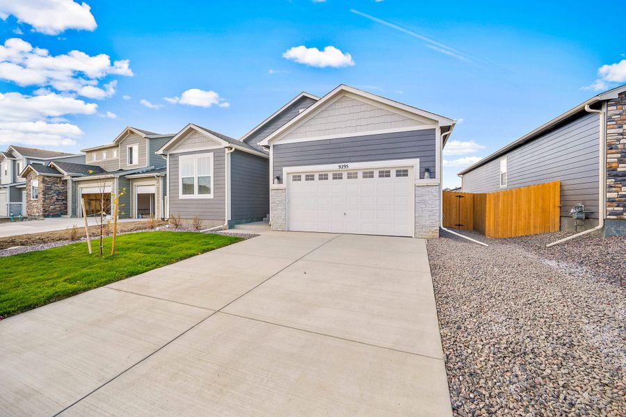 Exterior details and patio area of a home in The Glen, Colorado Springs (Image 21). Exterior details and patio area of a home in The Glen, Colorado Springs (Image 21).