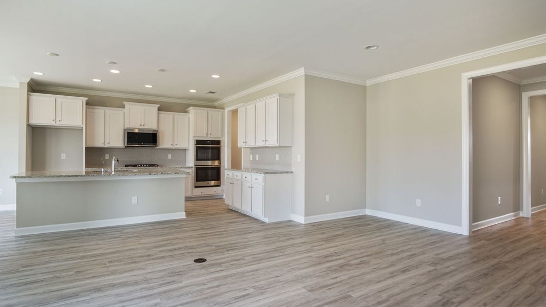 Representative unfurnished interior of a home built from the The Oceanside by Chesapeake Homes in Bridgewater - Shorehaven Village, Little River (Image 14).