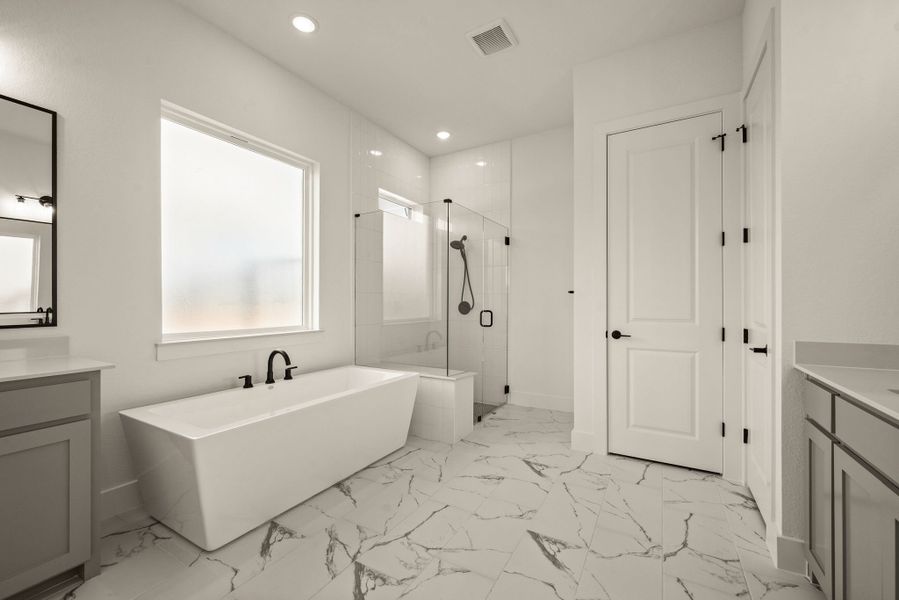 Furnished interior view inside a new home in Highland Oaks, Boyd (Image 11).