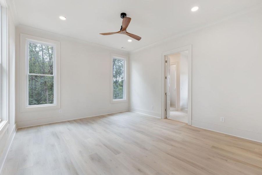 Spacious, unfurnished interior of a new home in , Canton (Image 37).