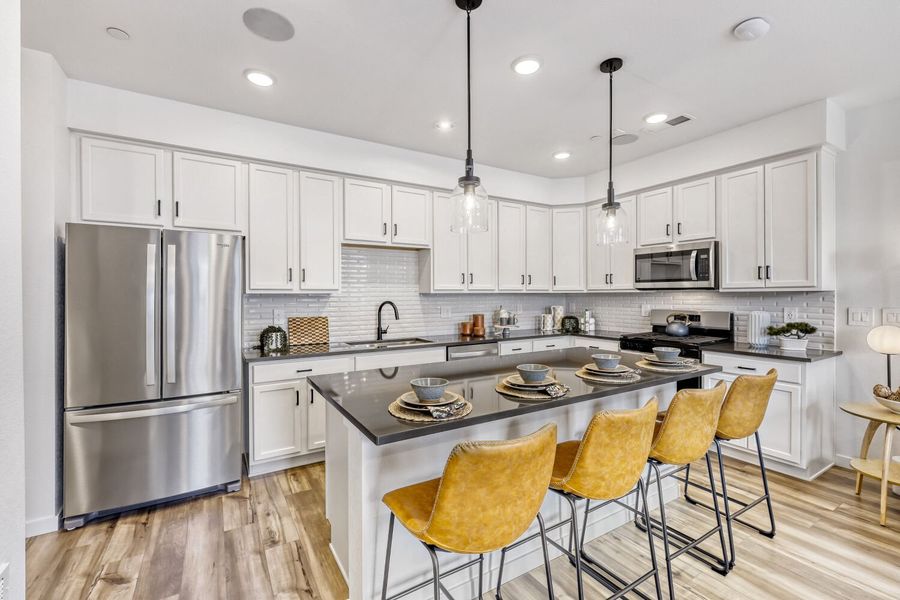 Furnished interior view inside a new home in Uplands, Westminster (Image 4).