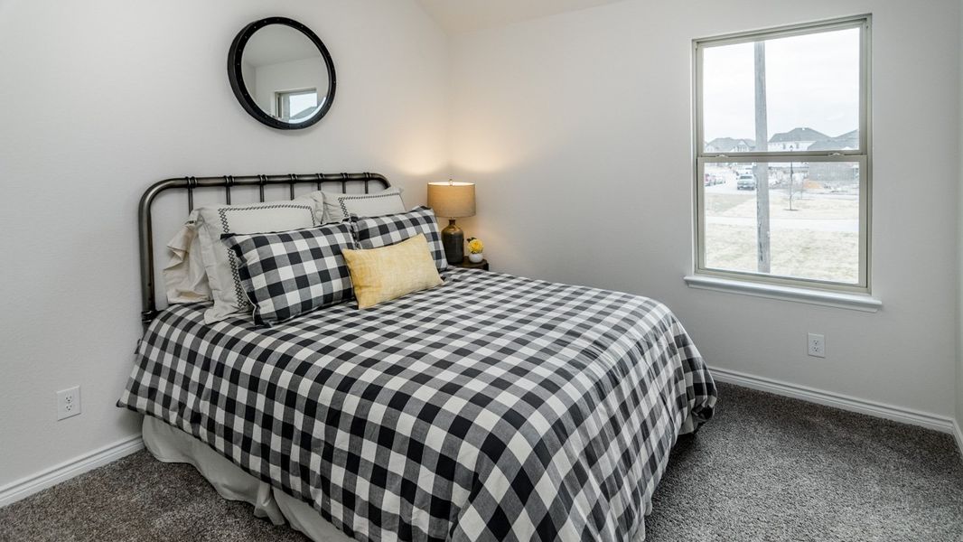 Furnished interior view inside a new home in Liberty Crossing, Royse City (Image 14).