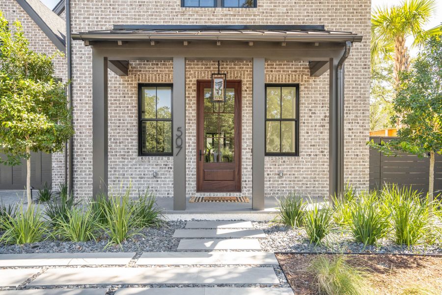 Exterior details and patio area of a home in , Mount Pleasant (Image 37).
