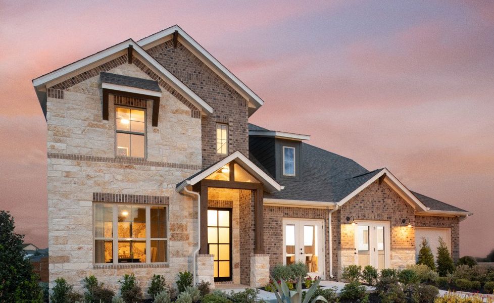 Representative exterior photo of a completed home built from the Westlake by Ashton Woods in Provence 70s, Austin, TX (Image 2). Representative exterior photo of a completed home built from the Westlake by Ashton Woods in Provence 70s, Austin, TX (Image 2).