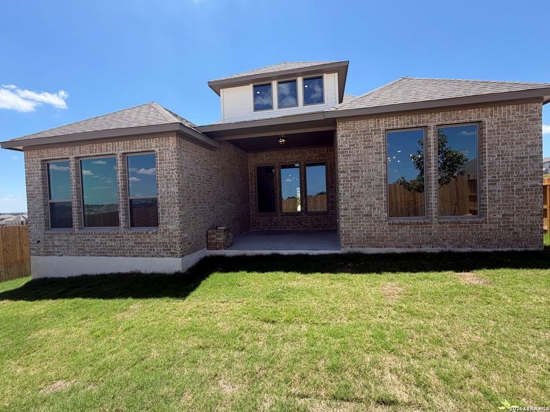 Exterior details and patio area of a home in Ladera - 50s, San Antonio (Image 3).