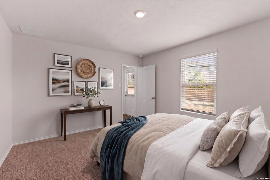 Furnished interior view inside a new home in Redbird Ranch, San Antonio (Image 14).