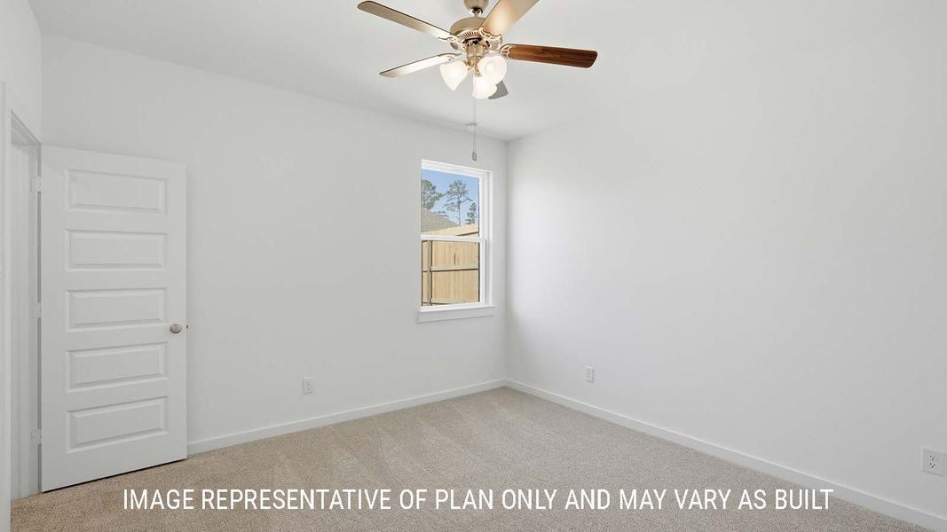 Spacious, unfurnished interior of a new home in The Woods, Lumberton (Image 25).