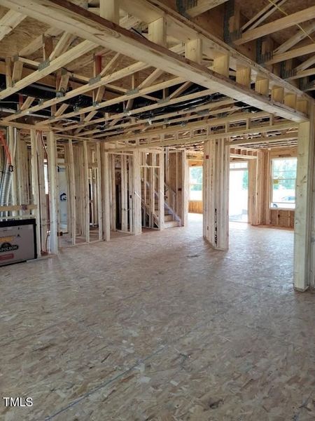 Spacious, unfurnished interior of a new home in Tobacco Road, Angier (Image 45).