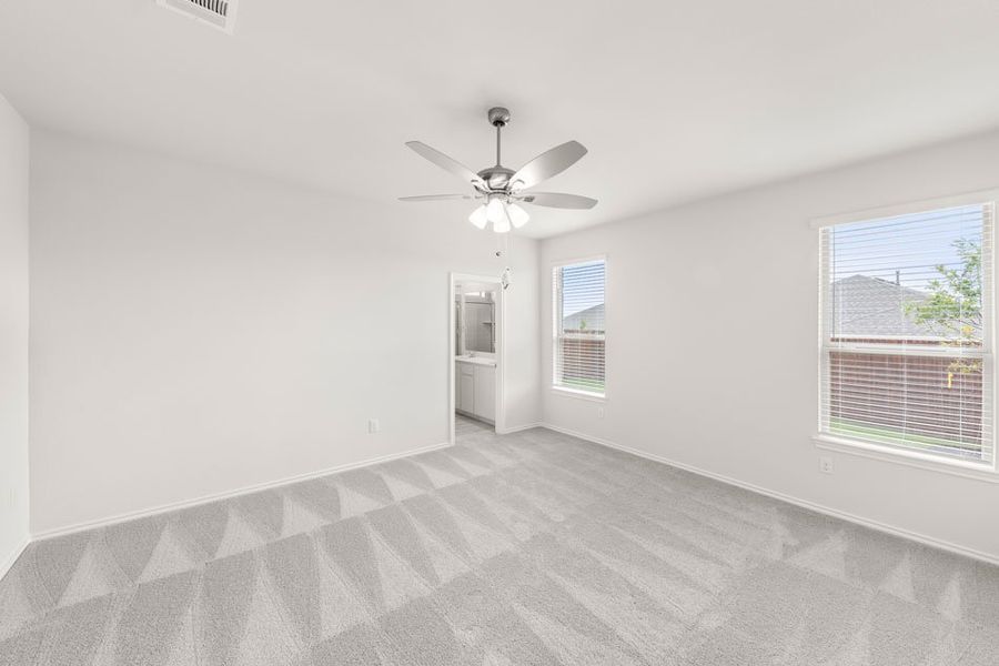 Front exterior of a new home in Northspur, Terrell, TX, highlighting curb appeal (Image 15). Front exterior of a new home in Northspur, Terrell, TX, highlighting curb appeal (Image 15).