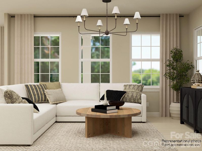 Furnished interior view inside a new home in Roselyn, Lancaster (Image 8). Furnished interior view inside a new home in Roselyn, Lancaster (Image 8).