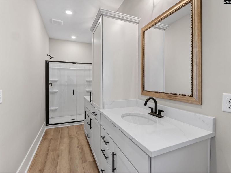 Furnished interior view inside a new home in Collins Cove, Chapin (Image 7).