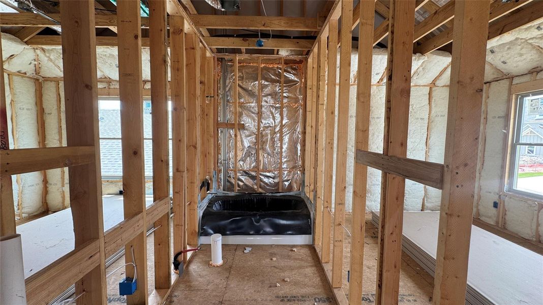 In-progress construction of a new home in Cannon Ranch, Dripping Springs, TX (Image 13).