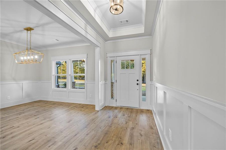 Spacious, unfurnished interior of a new home in , Monroe (Image 28).