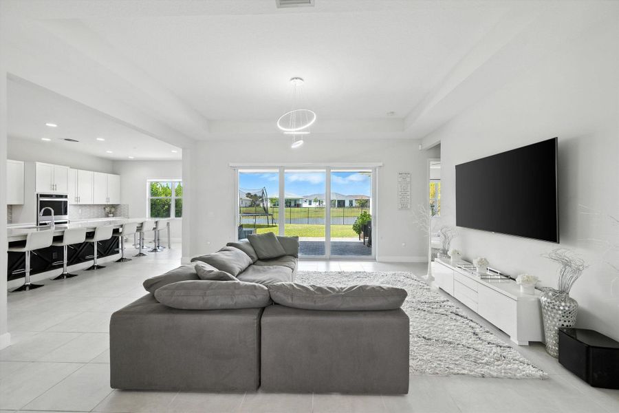 Furnished interior view inside a new home in , Westlake (Image 6).