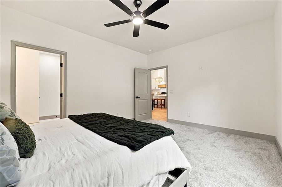 Furnished interior view inside a new home in , Resaca (Image 7).