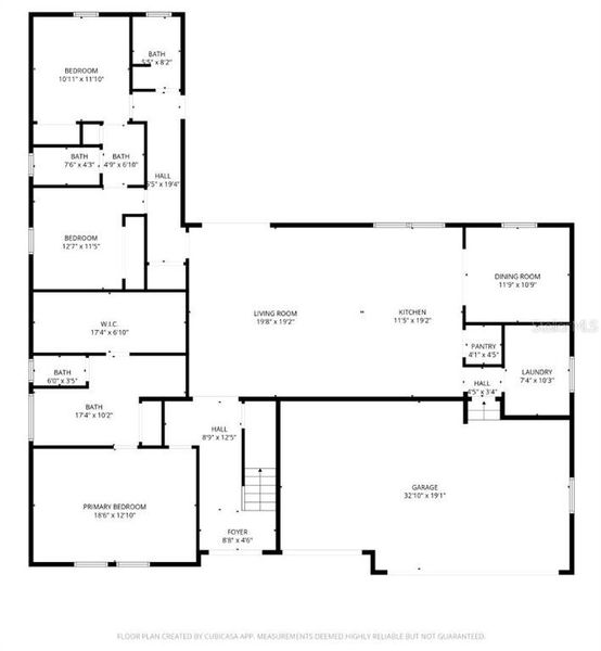 2D floor plan layout of this home in , Apopka, FL (Image 5).