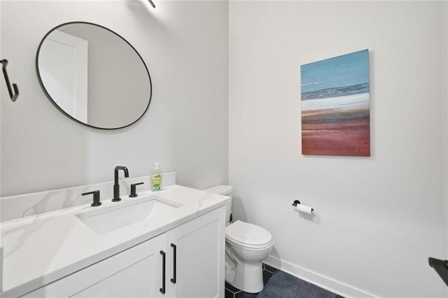 Furnished interior view inside a new home in , Alpharetta (Image 12).